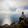 Lunch with a view. Foto: Rolv-Erik Berge
