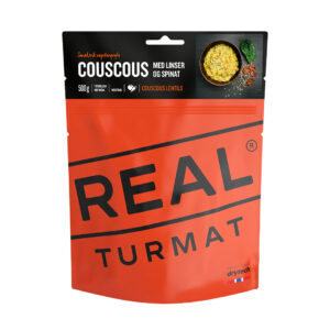 Real Turmat Couscous with Lentils and Spinach