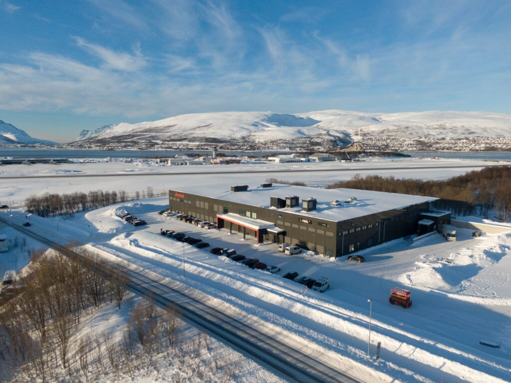 drytech facility in snow