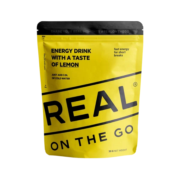 energy drink taste of lemon