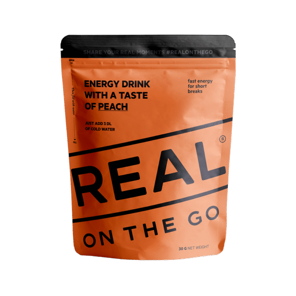 Energy Drink with a Taste of Peach