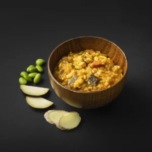 asian curry prepared