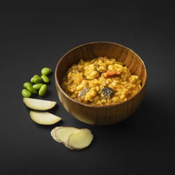 asian curry prepared