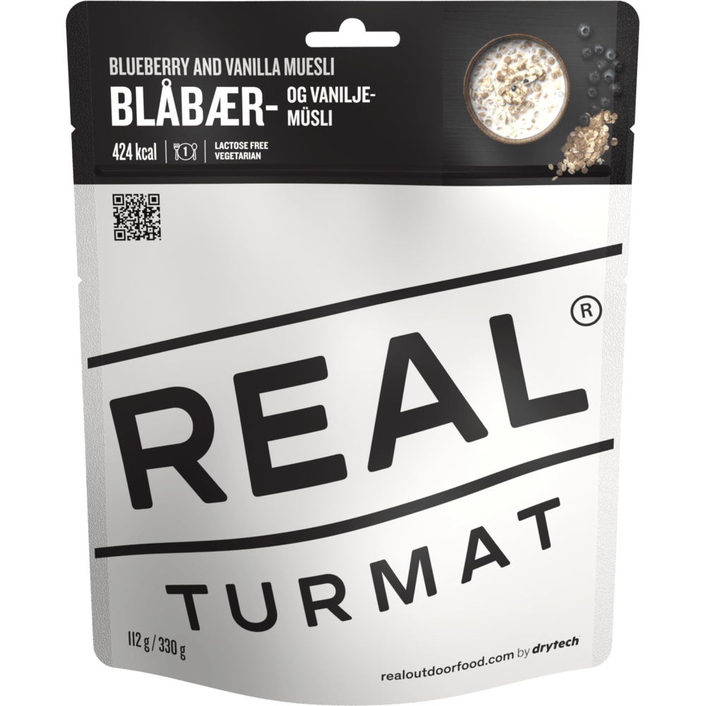 blueberry and vanilla muesli