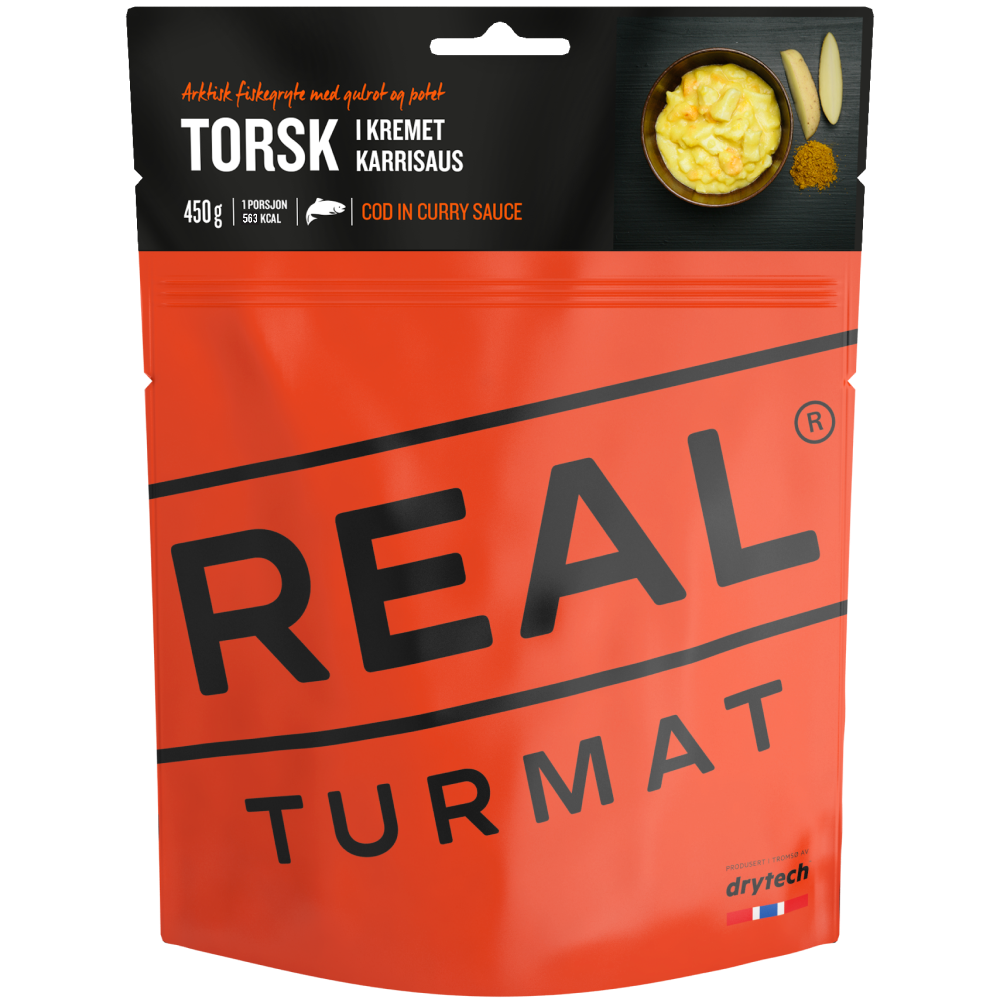 Torsk i Kremet Karrisaus - Bilde 1