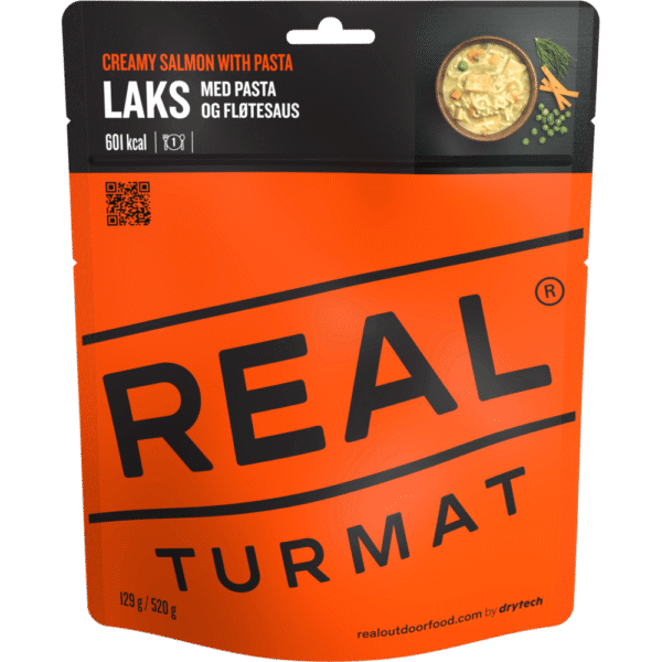 creamy salmon with pasta