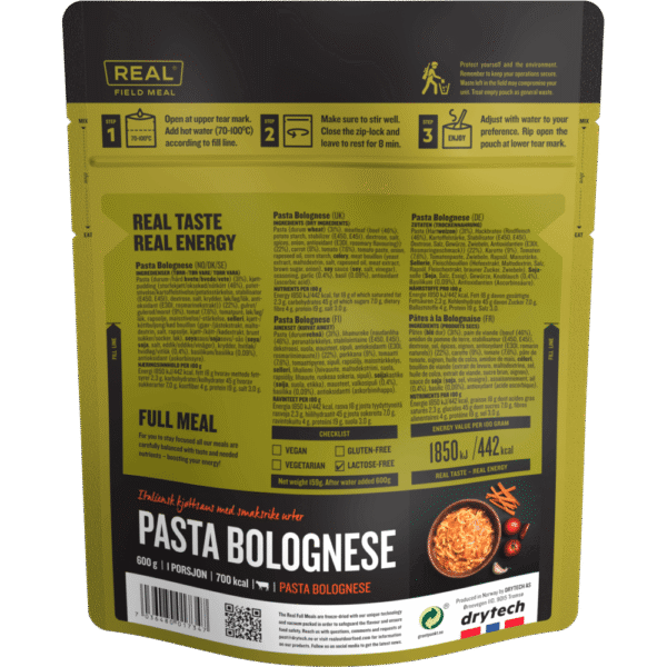 pasta bolognese backside