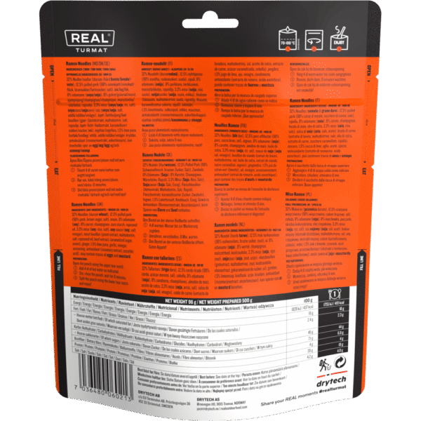 ramen noodles backside