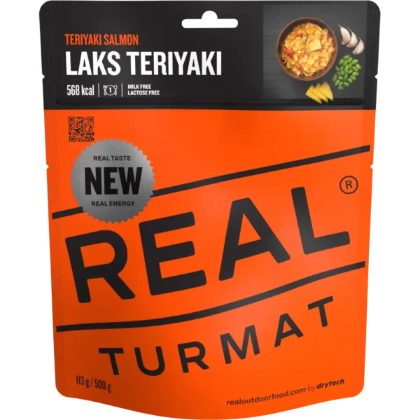 laks teriyaki. teriyaki salmon