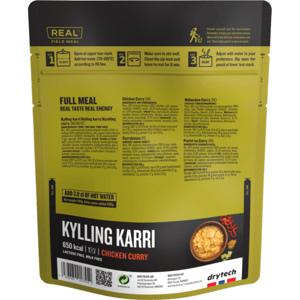 chicken curry backside