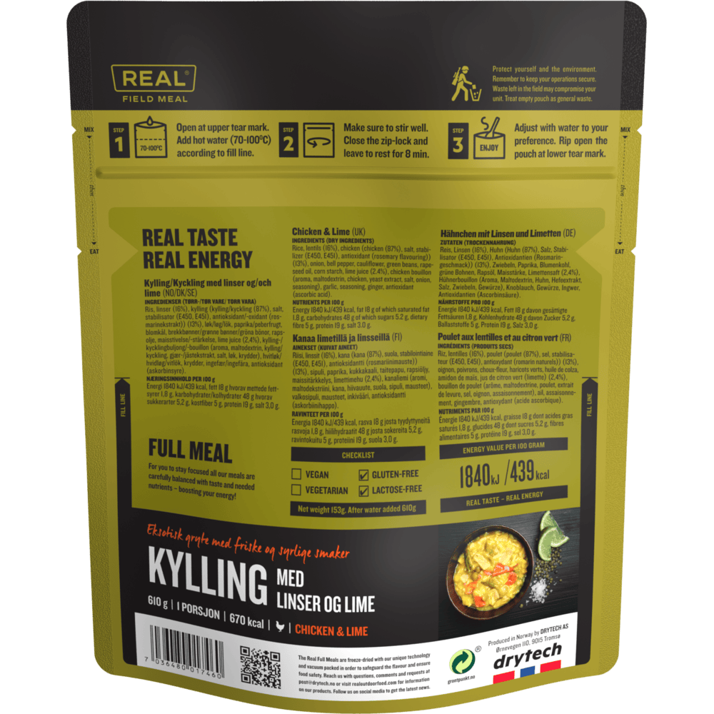 chicken and lime backside