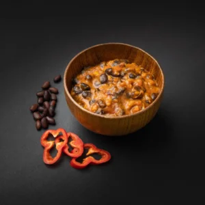 chili con carne prepared