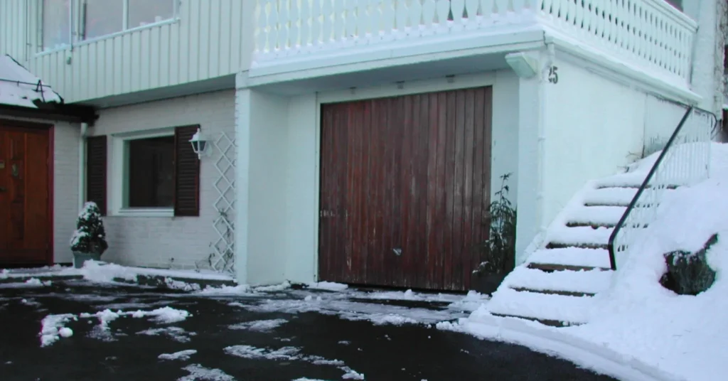 The garage