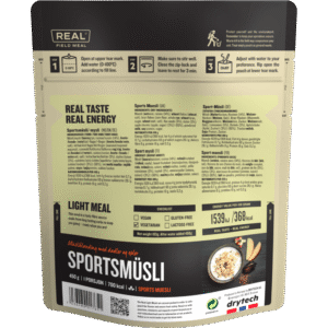 sports muesli backside